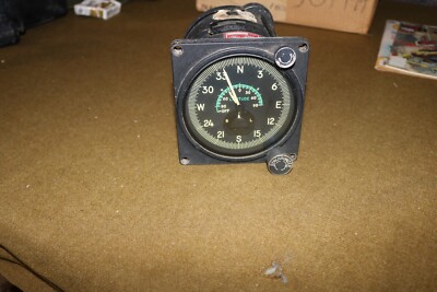 Vintage USAF B52 bomber Vietnam large N1 compass instrument navigator station 