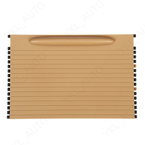 Front Console Cup Holder Roller Blind Cover Beige For Porsche Cayenne 2003-2010 - Picture 4 of 6