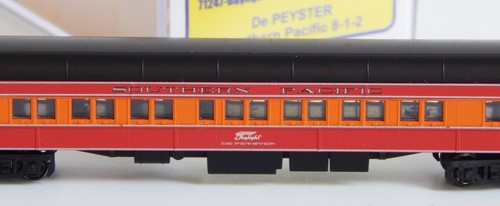 AZL Z-Scale; #770047-1 SP SOUTH PACIFIC "Daylight" HW 8 juego de coches, ¡EXCELENTE! - Imagen 9 de 10