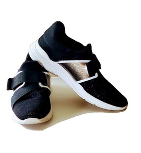 guess black slip ons