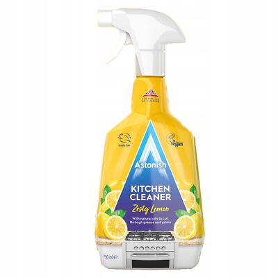 Veganer Küchenreiniger Astonish Zesty Lemon 750ml Zitronenduft