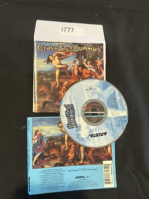 God Shuffled His Feet by Crash Test Dummies (CD, 1993) NO CASE I777