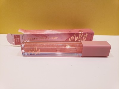 Mally Beauty ~ Positively Plump Lip Gloss ~ Pumped Up Pink ~ NIB BOX DAMAGED