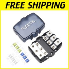 3-Way Distribution Block with 3X60A, 3X80A, 3X100A Fuses