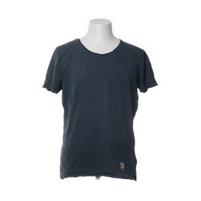 NN07, T-shirt, Größe: M, Iver, Blau, Baumwolle, Einfarbig, Herren #ARU