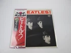 THE BEATLES MEET THE BEATLES APPLE EAS-70100 with OBI Japan LP Vinyl