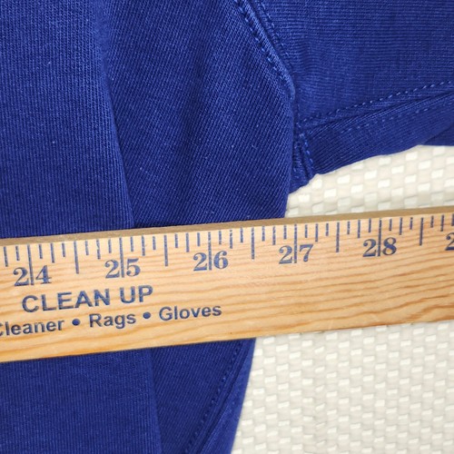 Polo Ralph Lauren Felpa con Cappuccio 2XLT Alta Blu Arancione Big Pony Pullover - Foto 8 di 11
