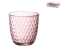 Set 6 Rosa GläSer Aus Glas Cl 29 Bormioli Rocco