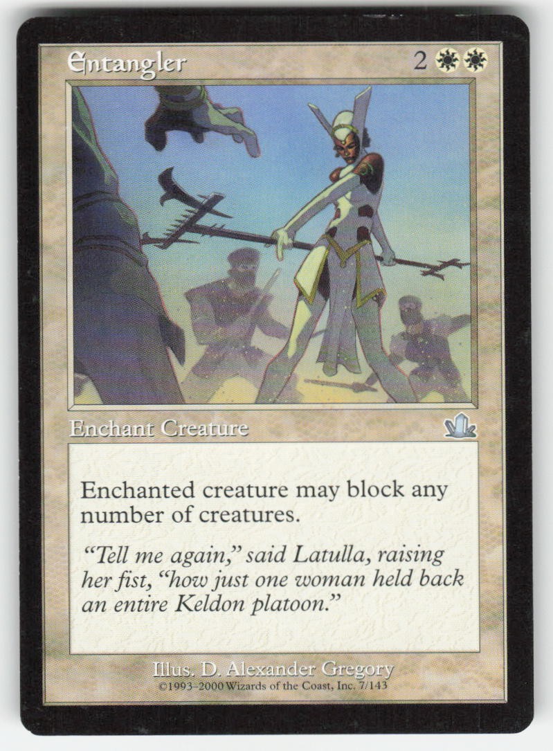 2000 Entangler Prophecy 7 MTG