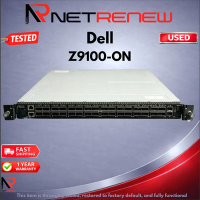 Dell Networking Z9100-ON 32x 100GbE QSFP28 2P SFP+ Switch