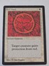 MTG - Red Ward MP - Beta Limited Edition