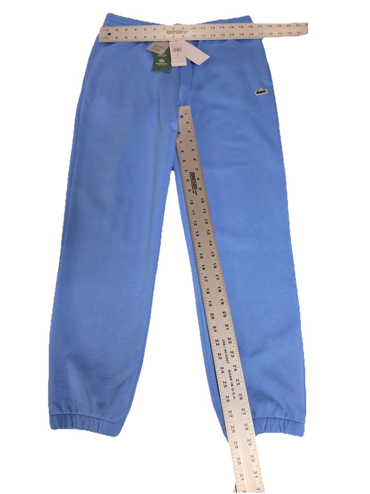 LACOSTE Unisex Sweatpants Blue-4xa  XH9610 CW Size 4 - Medium - New thumbnail 4