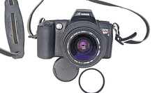 Canon EOS Rebel XS X S 35mm SLR Film Camera w/ Sigma DL Zoom 35-80mm Lens