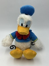 Disney Parks Donald Duck Plush Stuffed Animal Medium Toy Sailor Blue Yellow