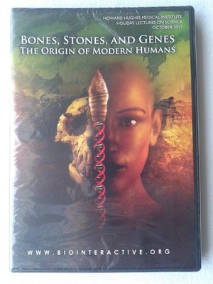 BONES STONES & GENES - Origin Of Modern Human DVD NEW/SEALED