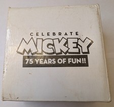 Disney Mickey Mouse Watch 75 Years of Fun Comic Strip SII Special Edition Box Ti