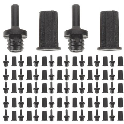  30 Pcs Audio Speaker Dust Cover Clip Plastic Subwoofer Grill Pegs
