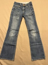 Girls Size 8 Slim Blue Denim Bootcut Gap 1969