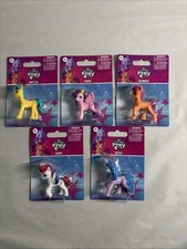 My Little Pony Minnie Figurines 2” Complete 5 pc Set Hutch Pulp Zipp Izzy Sunny