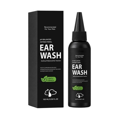 Dog & Cat Ears PH-Balanced Antiseptic Antifungal Antibacterial Cleaner Drops ~