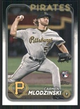 2024 Topps #31 Carmen Mlodzinski Pittsburgh Pirates 35841
