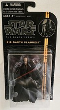 STAR WARS THE BLACK SERIES  ORANGE STRIPE   18 DARTH PLAGUEIS 3.75  FIGURE