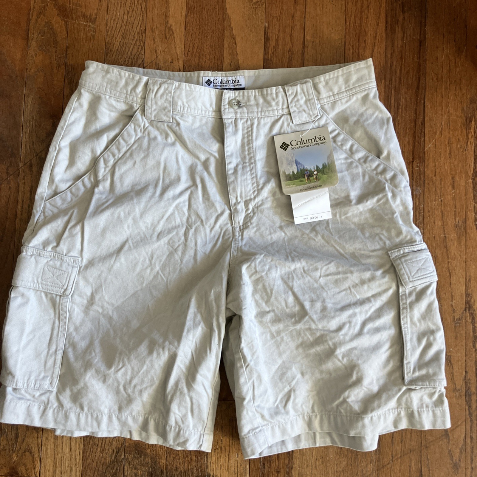 columbia mens shorts size 34 NWT
