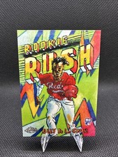 2025 Topps Shoebox Treasures Elly De La Cruz Paint Splatter 8/15 MINT- REDS RC
