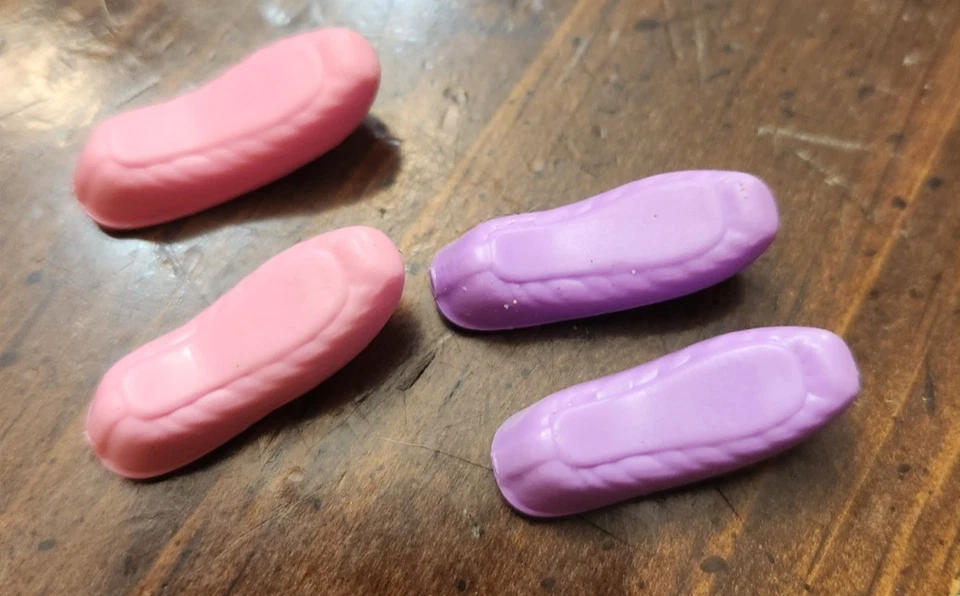 Barbie Muñeca Sugarplum PÚRPURA/ROSA Punto Ballet Zapatillas Bailarina Zapato De Colección Foto 3 de 3