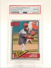SHOHEI OHTANI 2018 PANINI CHRONICLES CLASSICS ROOKIE #7 RC PSA 10 Q1739