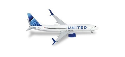 Herpa 533744-001 - 1/500 United Airlines Boeing 737-800   N87531 - Neu