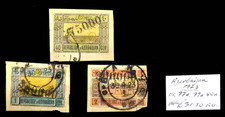 AZERBAIJAN 1923 - 4 Values Used As Described GW900