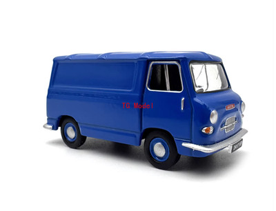TG 1:76 Blue Austin Morris J4 Delivery Mini Van Model Diecast Metal Car New