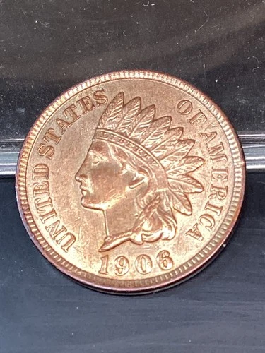 1906 Indian head penny BU RED
