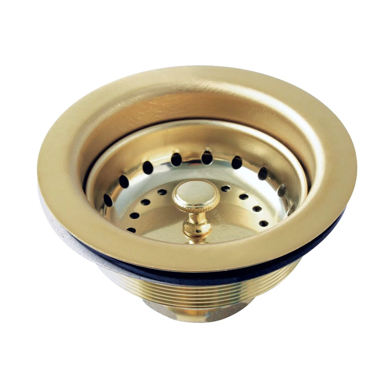 Stainless Steel Kitchen Sink Basket Strainer 3-1/2" Polished Brass Finish
Opens in a new window or t