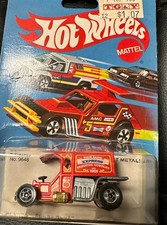 Hot Wheels Blackwall 1979 T-TOTALLER No. 9648 Rare Red / Gold Base MOC