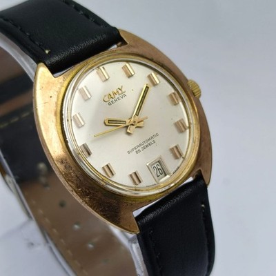 Camy Geneva Superautomatic 25 Jewels 90-4 Swiss Micron Vintage