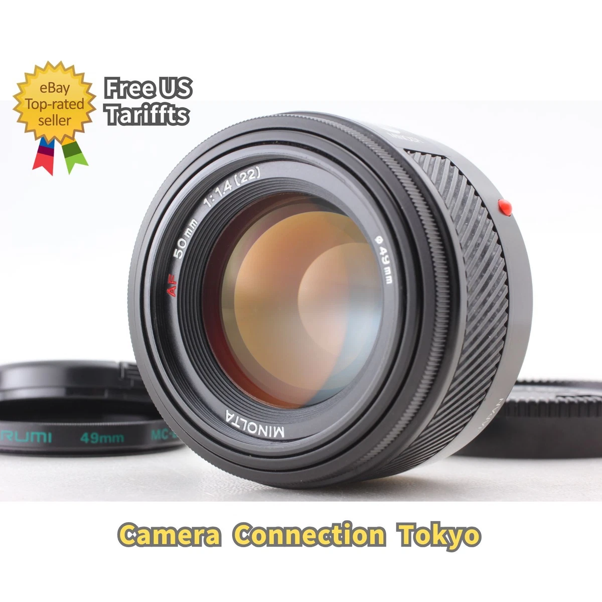 Minolta A-mount 50mm Focal Camera Lenses for sale | eBay