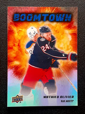 MATHIEU OLIVIER 2025-26 UPPER DECK BOOMTOWN NHL HOCKEY 25-26 #BT-5         90604