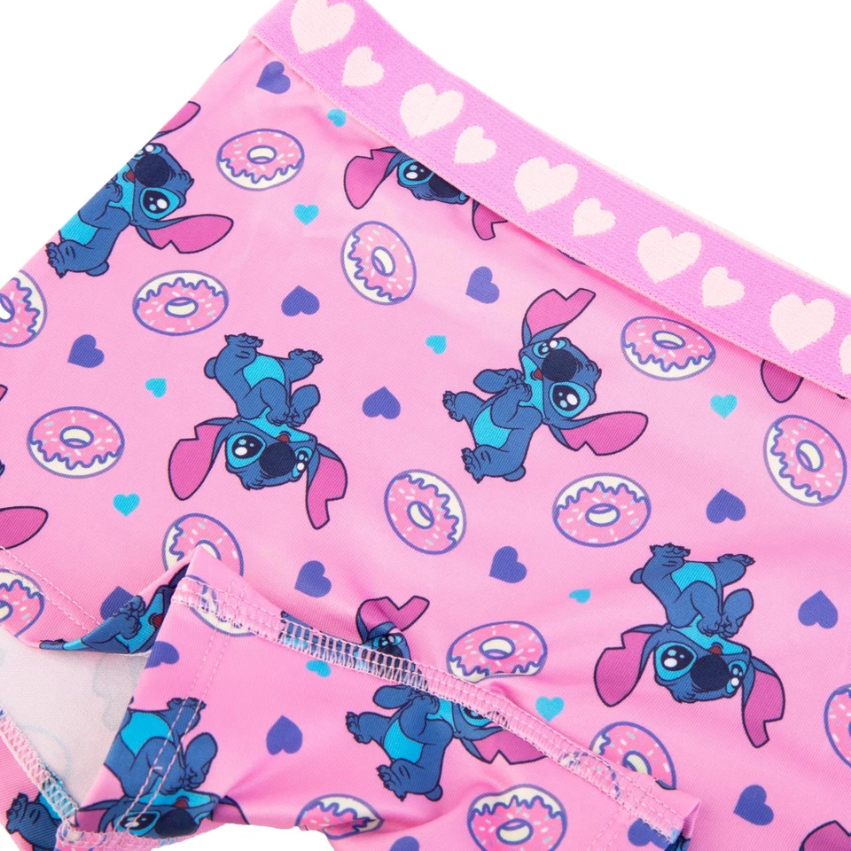Bragas de mezcla de algodón peinadas para niñas Disney con estampados únicos de Stitch Foto 4 de 4