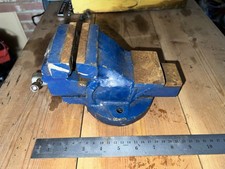 Bench Vice Engineer’s Vice Workshop Clamp ~4” Jaw Swivel Base