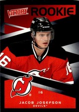 2010-11 Upper Deck Victory Black ROOKIE Jacob Josefson Rookie New Jersey Devils