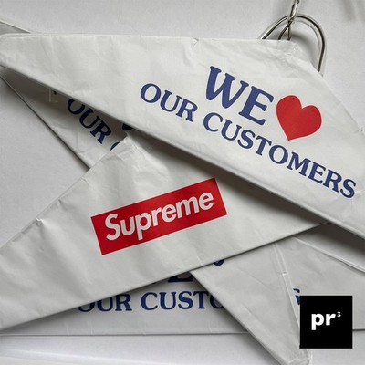 Supreme Box Logo Draht Kleider-/Kleiderbügel FW24 BOGO Kleiderbügel 4er Set