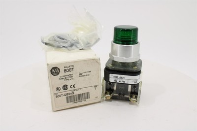 Allen-Bradley 800T-QB24G Illuminated Pushbutton | 24V AC/DC