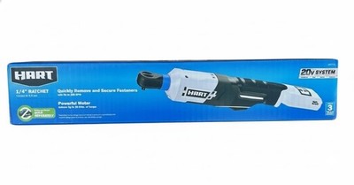 HART 20V Lithium-Ion 1/4'' Ratchet Tool Only HPRT50, Compact 30 ft-lbs