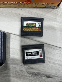 NeoGeo Pocket Color Launch Edition Blue + games