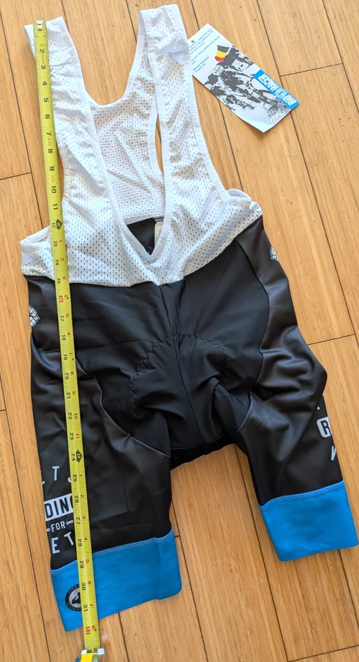 Bioracer Hombres Ciclismo Culotte con tirantes Talla 5 XL Acolchado Bicicleta de Compresión Nuevo con Etiquetas Foto 4 de 4