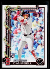 2025 Topps Holiday #H103 Kristian Campbell Boston Red Sox