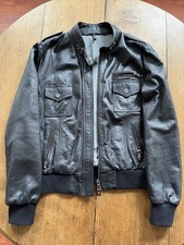 Veste Perfecto Manteau en cuir Sitelli - Taille 50 M ou L Italie