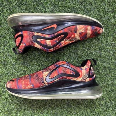 Nike Air Max 720 Multicolor Team Orange Black  Shoes CU4730 900 Soze 9.5